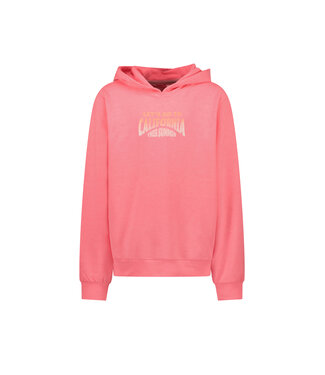 Tygo & Vito Meisjes hoodie - Mila - Neon roze