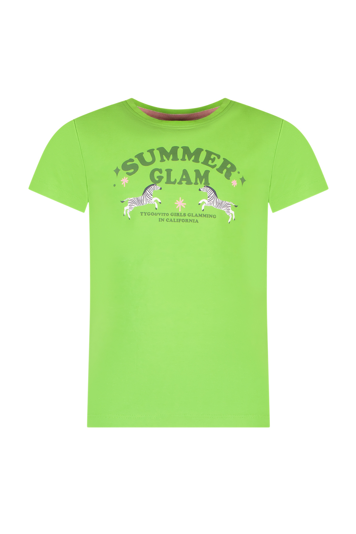 Tygo & Vito Meisjes t-shirt - Jayla - Fris groen