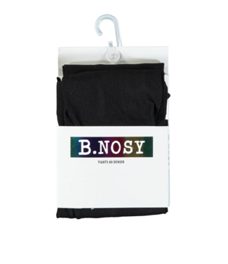 B.Nosy Meisjes panty 2-pack - Zwart