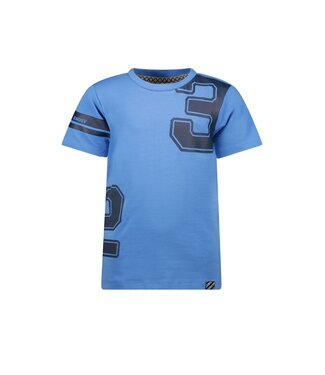 B.Nosy Jongens t-shirt - Puk - Soft blauw