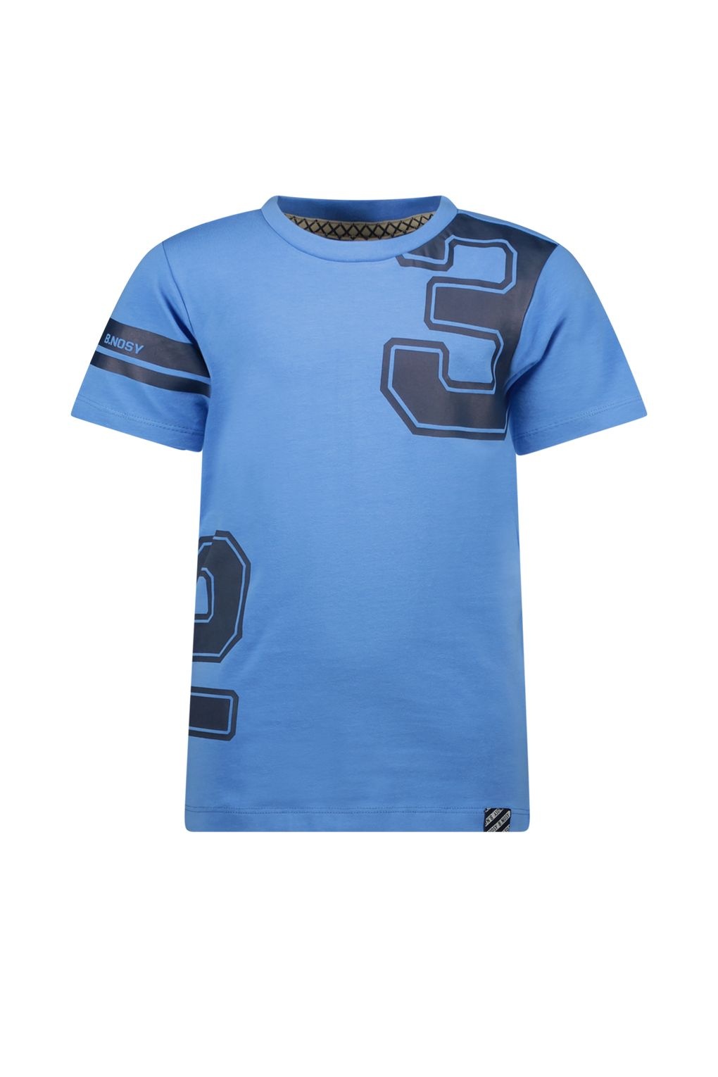 B. Nosy Y402-6412 Jongens T-shirt - Soft Blue - Maat 116