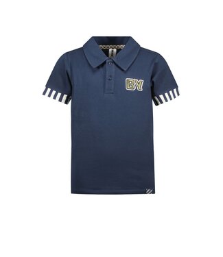 B.Nosy Jongens polo shirt - Paul - Navy blauw
