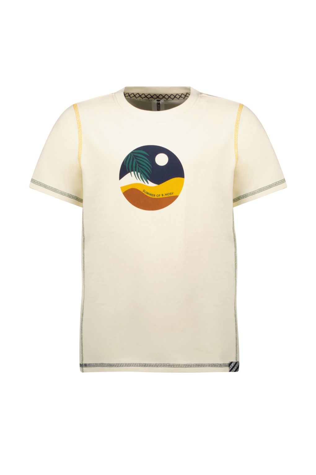 B.Nosy Jongens t-shirt - Gavin - Ecru