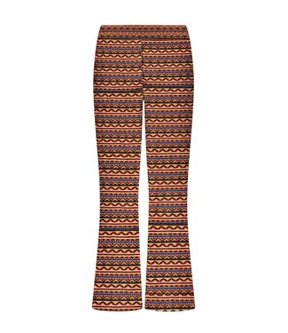 B.Nosy Meisjes flair broek - Bodyl - Blush aztec AOP