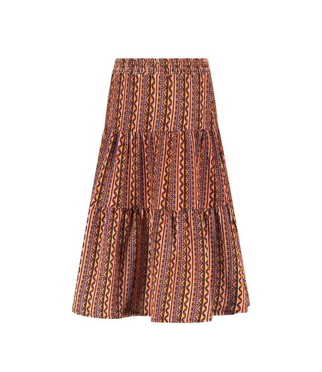 B.Nosy Meisjes rok - Brenda - Blush aztec AOP