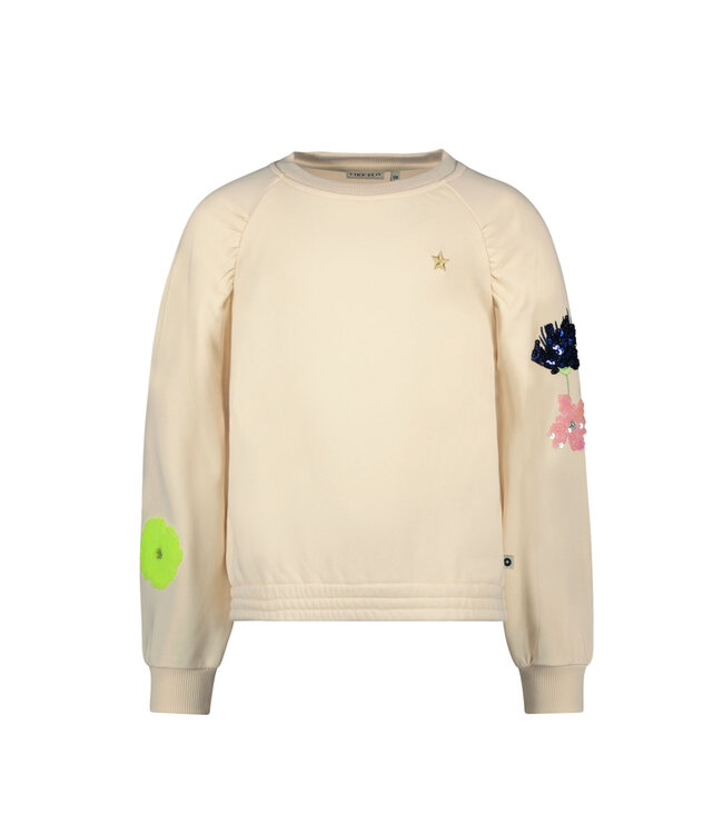 Like Flo Meisjes sweat top - Off wit