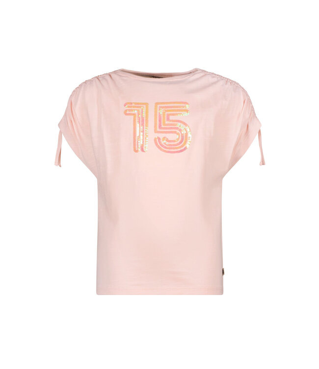 Like Flo Meisjes t-shirt slub - Sorbet