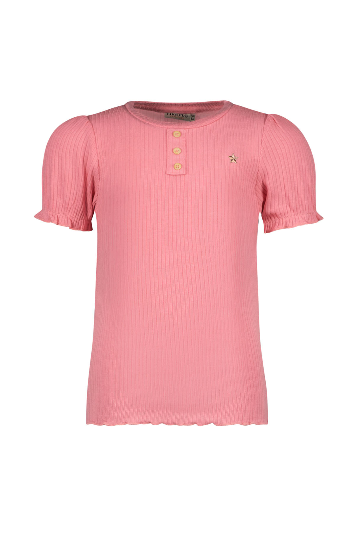 Like Flo F402-5424 Meisjes T-shirt - Pink - Maat 116