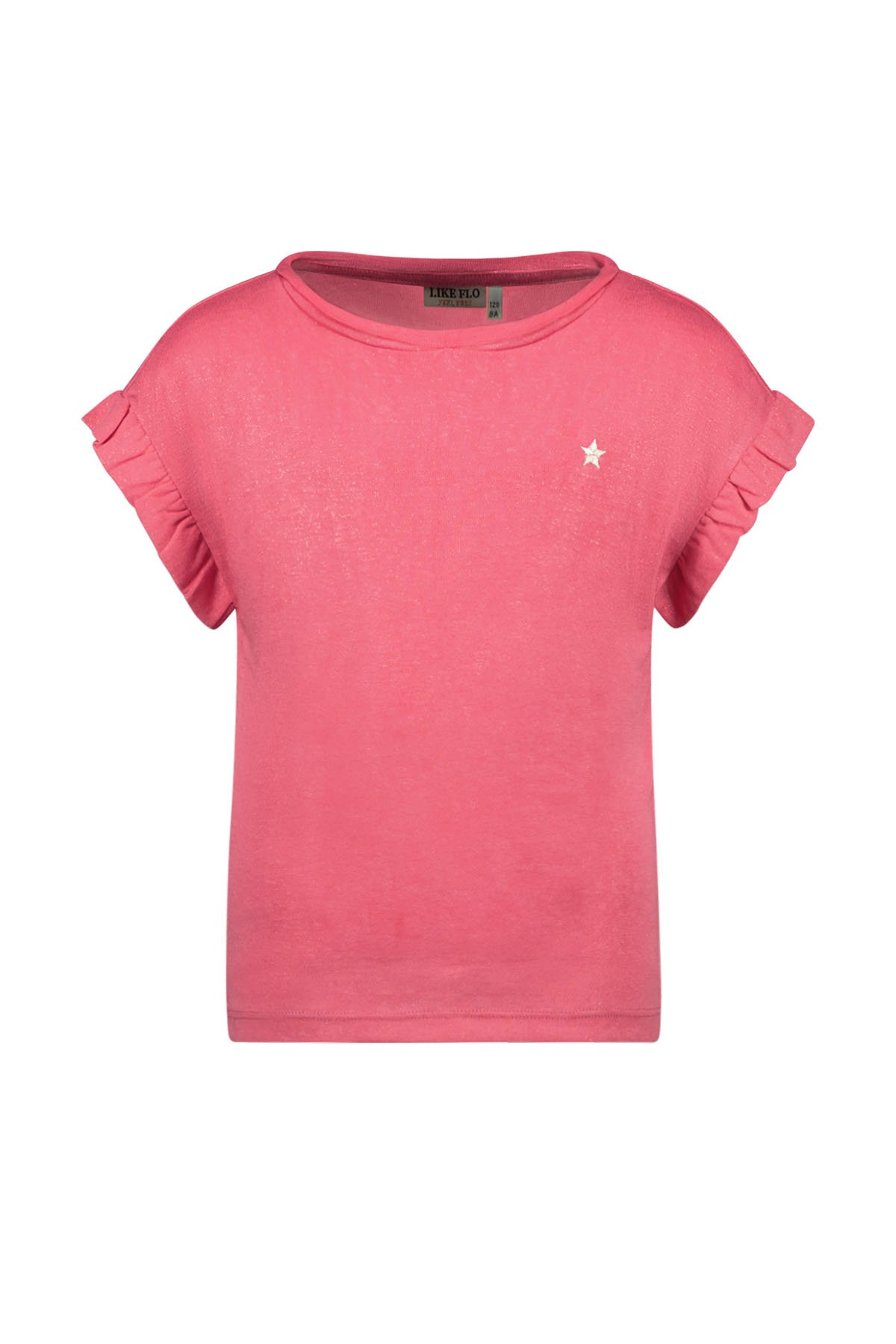 Like Flo F402-5430 Meisjes T-shirt - Pink - Maat 116