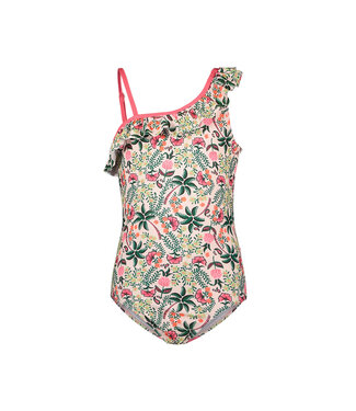 Just Beach Meisjes badpak - Floral - Tropical palm