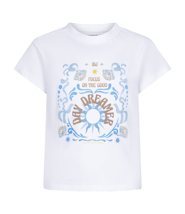 Indian Blue Jeans Meisjes t-shirt dreamer - Licht blauw