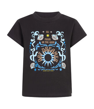 Indian Blue Jeans Meisjes t-shirt dreamer - Phantom blauw