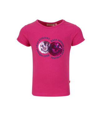 Someone Meisjes t-shirt - Coeur-SG-02-B - Donker roze