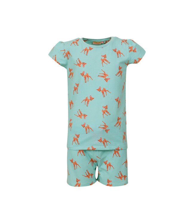 Someone Meisjes pyjama - Pjay-SG-66-B - Licht aqua blauw