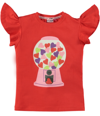 O'Chill Meisjes t-shirt - Annika - Rood