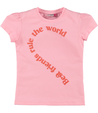 O'Chill Meisjes t-shirt - Eef - Roze