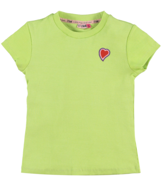 O'Chill Meisjes t-shirt - Jet - Lime groen