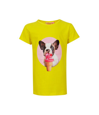 Someone Meisjes t-shirt - Gummie-SG-02-D - Helder geel