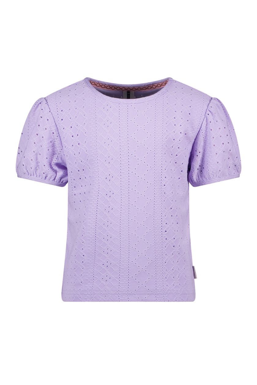 B. Nosy Y402-5147 Meisjes T-shirt - Lt Lavender - Maat 110