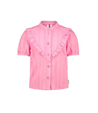 B.Nosy Meisjes blouse - Soof - Sugar roze