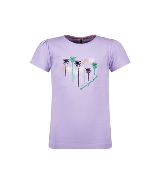 B.Nosy Meisjes t-shirt - May - Lt Lavender