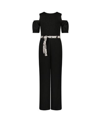 B.Nosy Meisjes jumpsuit - Mette - Zwart