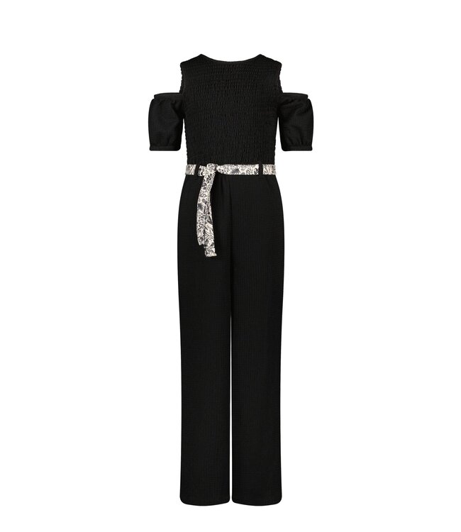 B.Nosy Meisjes jumpsuit - Mette - Zwart