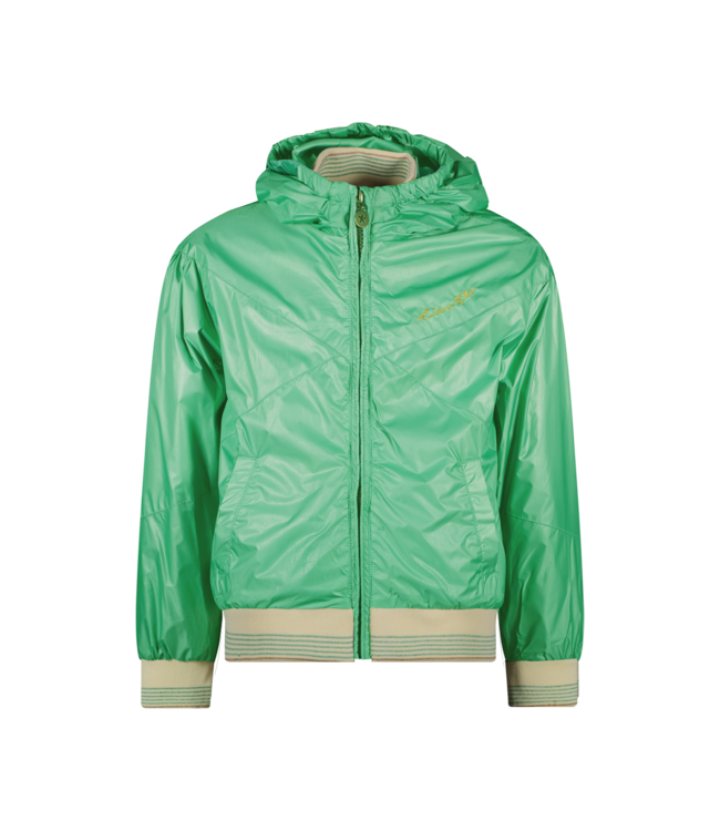 Like Flo Meisjes zomerjas met capuchon - Groen