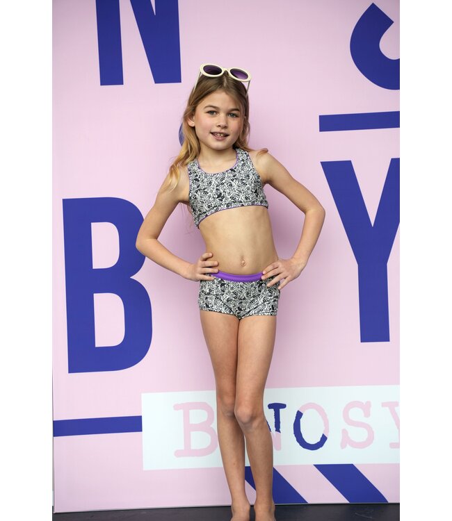 B.Nosy Meisjes bikini Sanna - Magic palm AOP