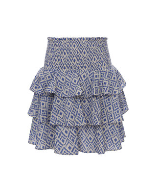 LOOXS 10sixteen Meisjes broek/rok - Blauw ikat