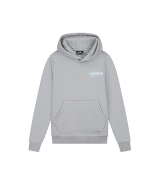 Malelions Hoodie worldwide - Aqua grijs/mint