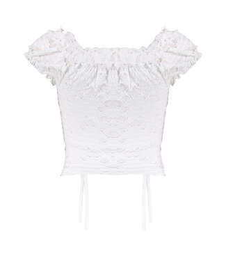 Frankie & Liberty Meisjes blouse - Maxime - Krijt wit