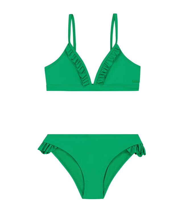 Shiwi Meisjes bikini triangel - Blake - Tropic groen