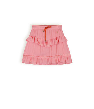 NoNo Meisjes rok crinkle - Nova - Strawberry roze