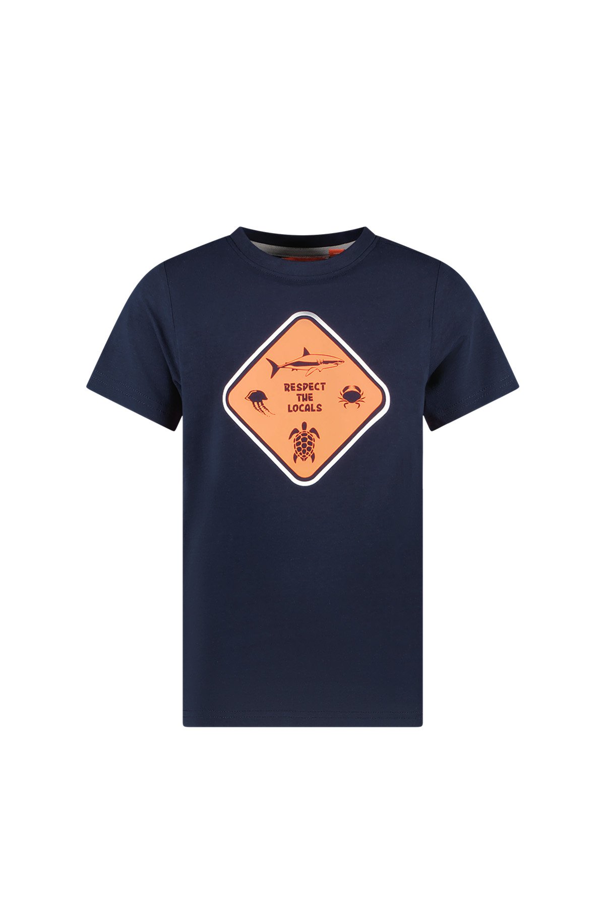 TYGO & vito X403-6425 Jongens T-shirt - Navy - Maat 122-128