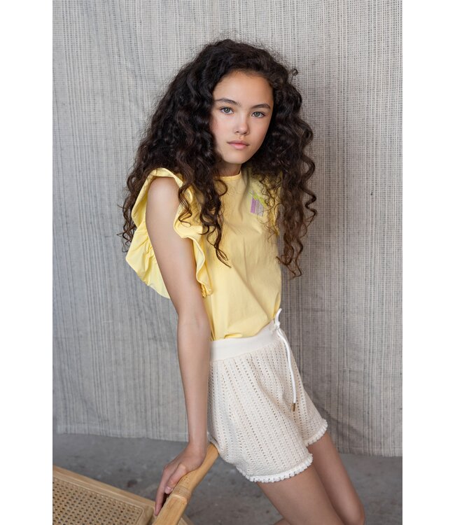 NoBell Meisjes top - Kim - Lemoncurd