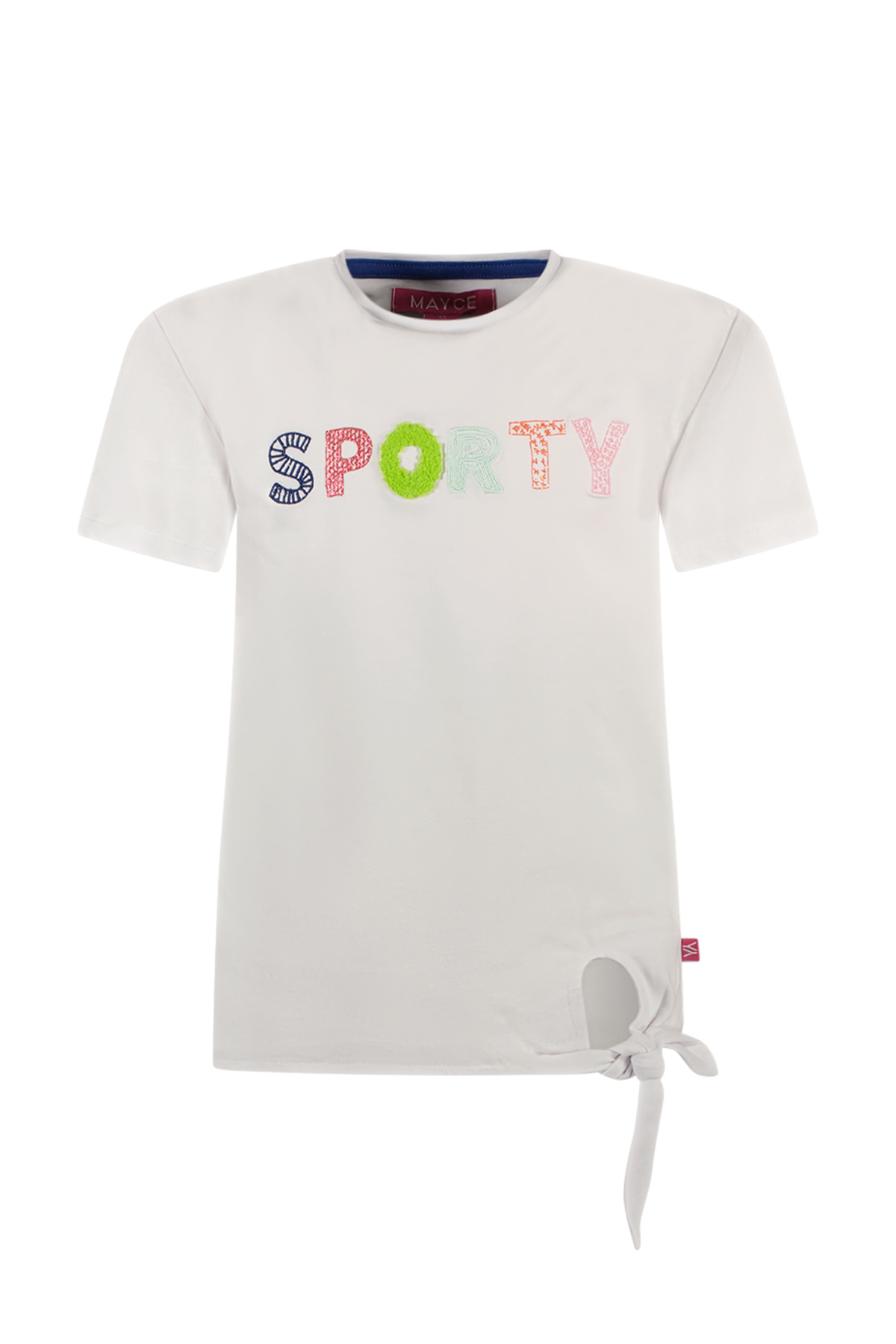 MAYCE Meisjes t-shirt - Wit MAYCE Meisjes t-shirt - Wit