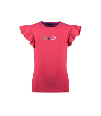 MAYCE Meisjes t-shirt - Sporty roze