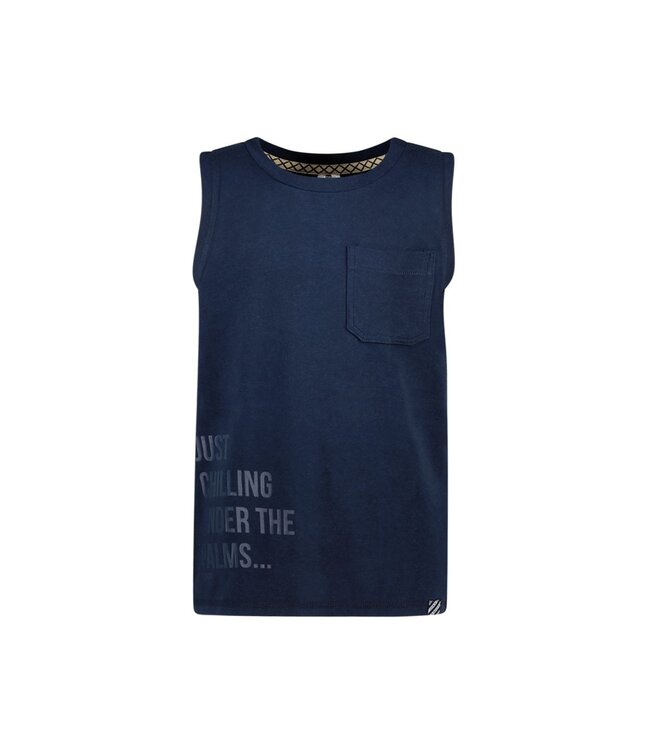 B.Nosy Jongens tanktop - Max - Navy blauw