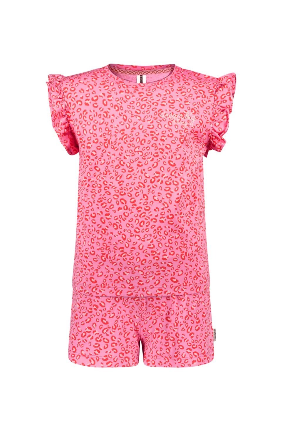 B.Nosy Meisjes pyjama - Skye - Sleep luipaard AOP