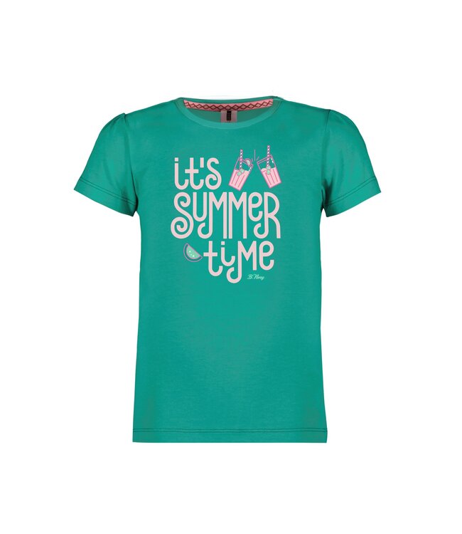 B.Nosy Meisjes t-shirt - Elsa - Vert