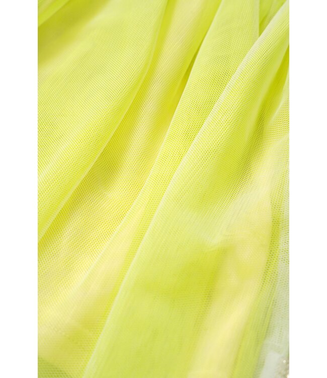 B.Nosy Meisjes rok mesh - Gea - Toxic groen
