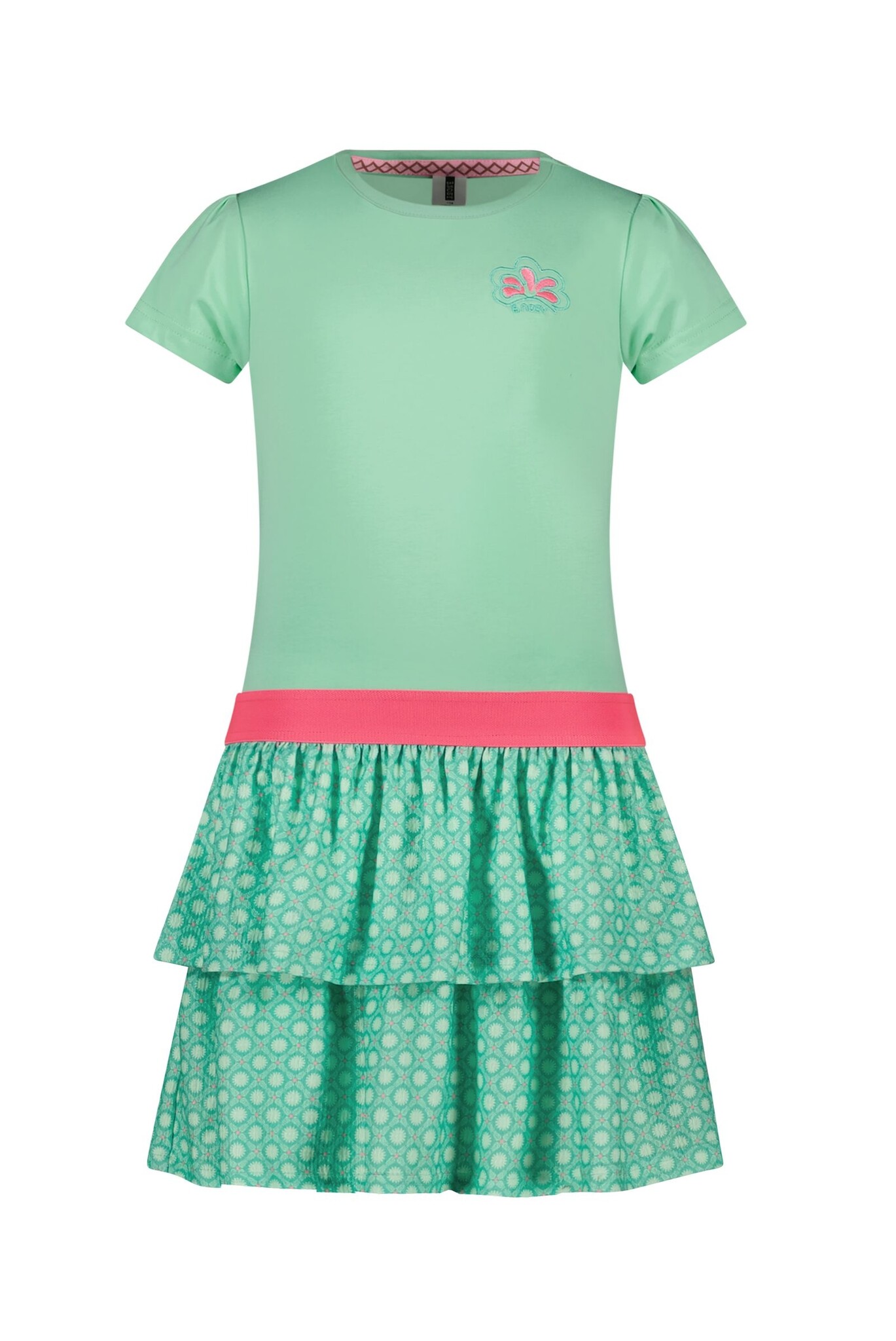 B.Nosy Meisjes jurk - Eden - Ice groen B.Nosy Meisjes jurk - Eden - Ice groen