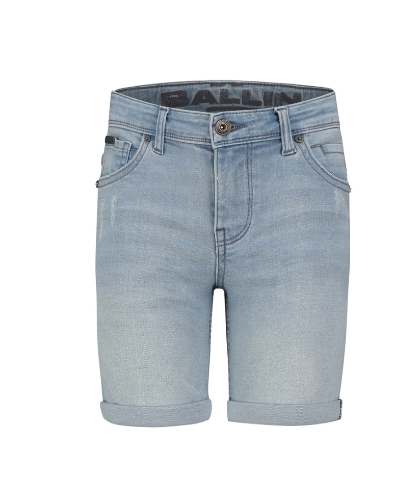 Ballin Jeans short Jaxx Skinny fit - Denim licht blauw Ballin Jeans short Jaxx Skinny fit - Denim licht blauw