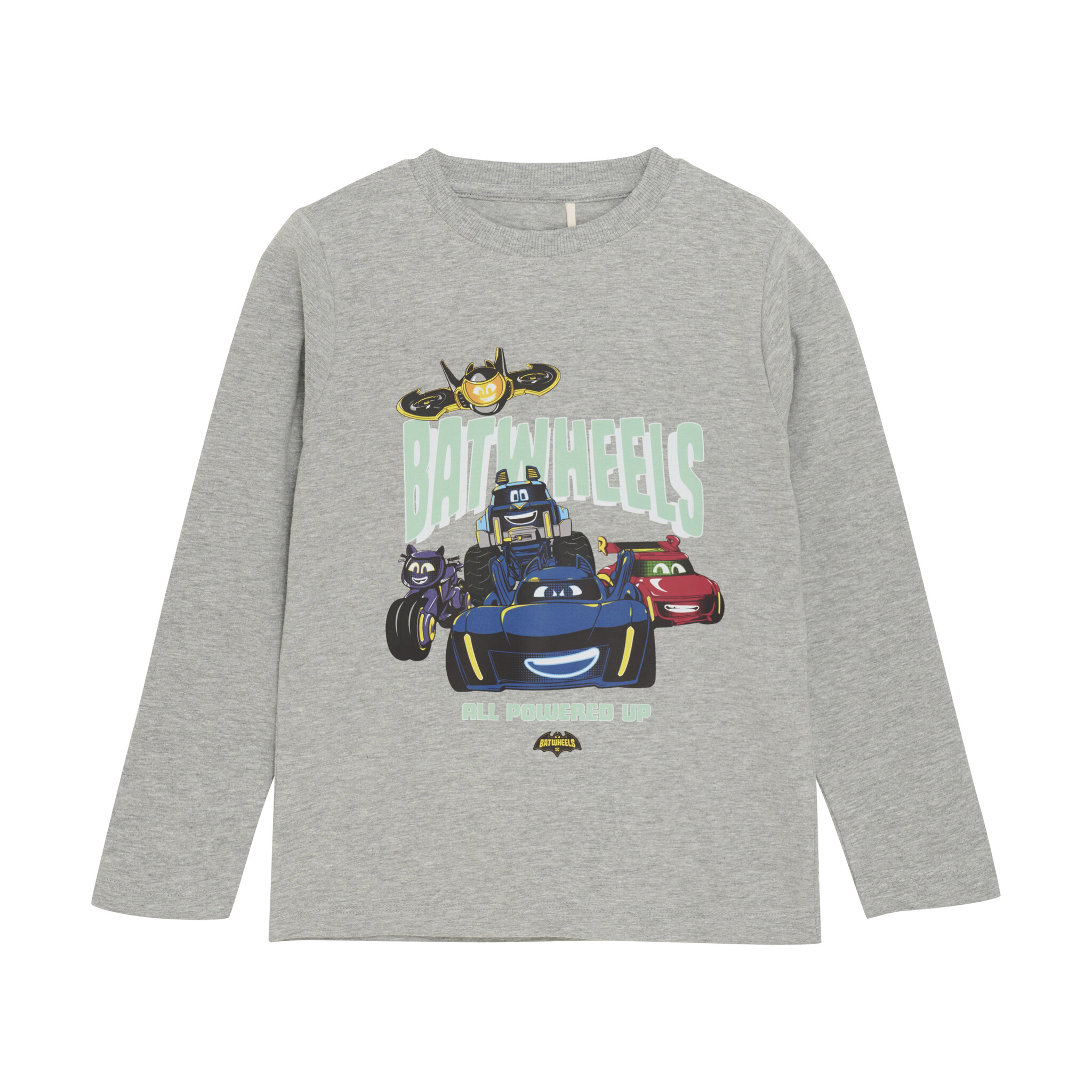 Minymo Jongens shirt - Grijs melange Minymo Jongens shirt - Grijs melange