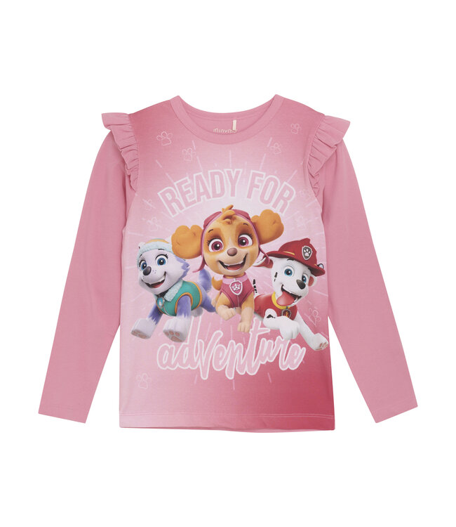 Minymo Meisjes shirt - Roze