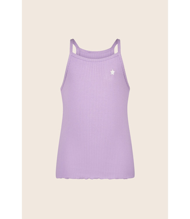 Like Flo Meisjes top rib - Lilac