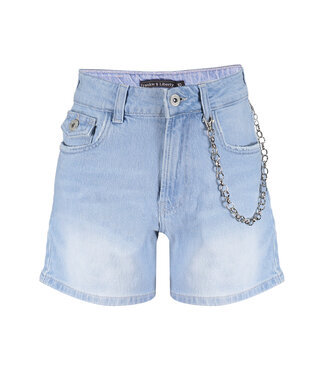 Frankie & Liberty Meisjes short - Neva - Light Blue Denim