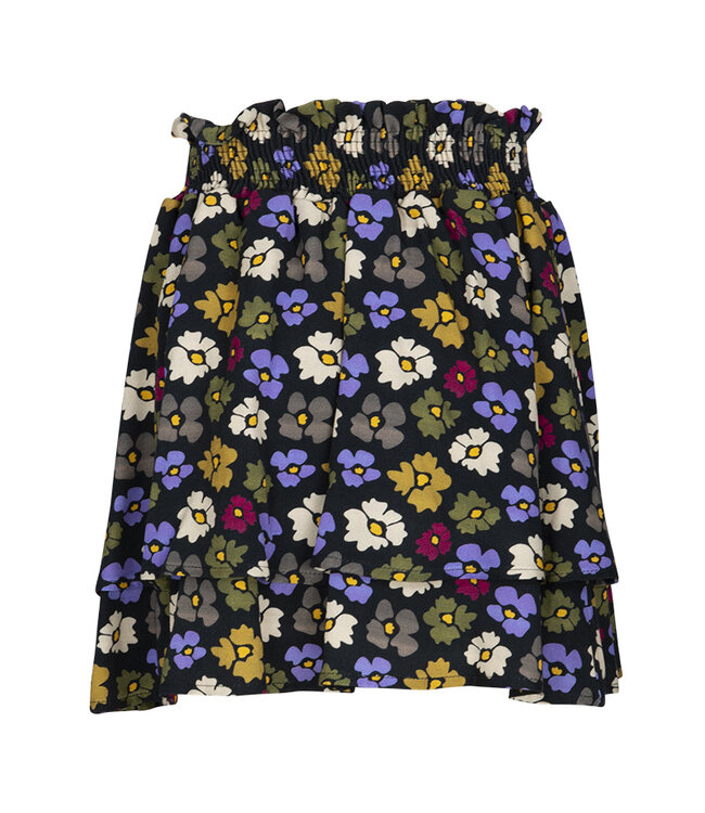 KIEstone Meisjes rok - Ilse - Bloemen