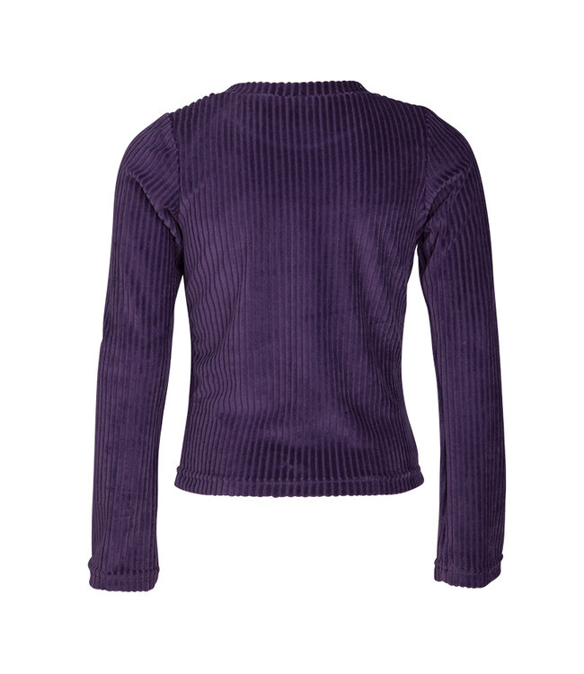 KIEstone Meisjes top - Isabel - Diep paars